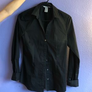 Black dress shirt
